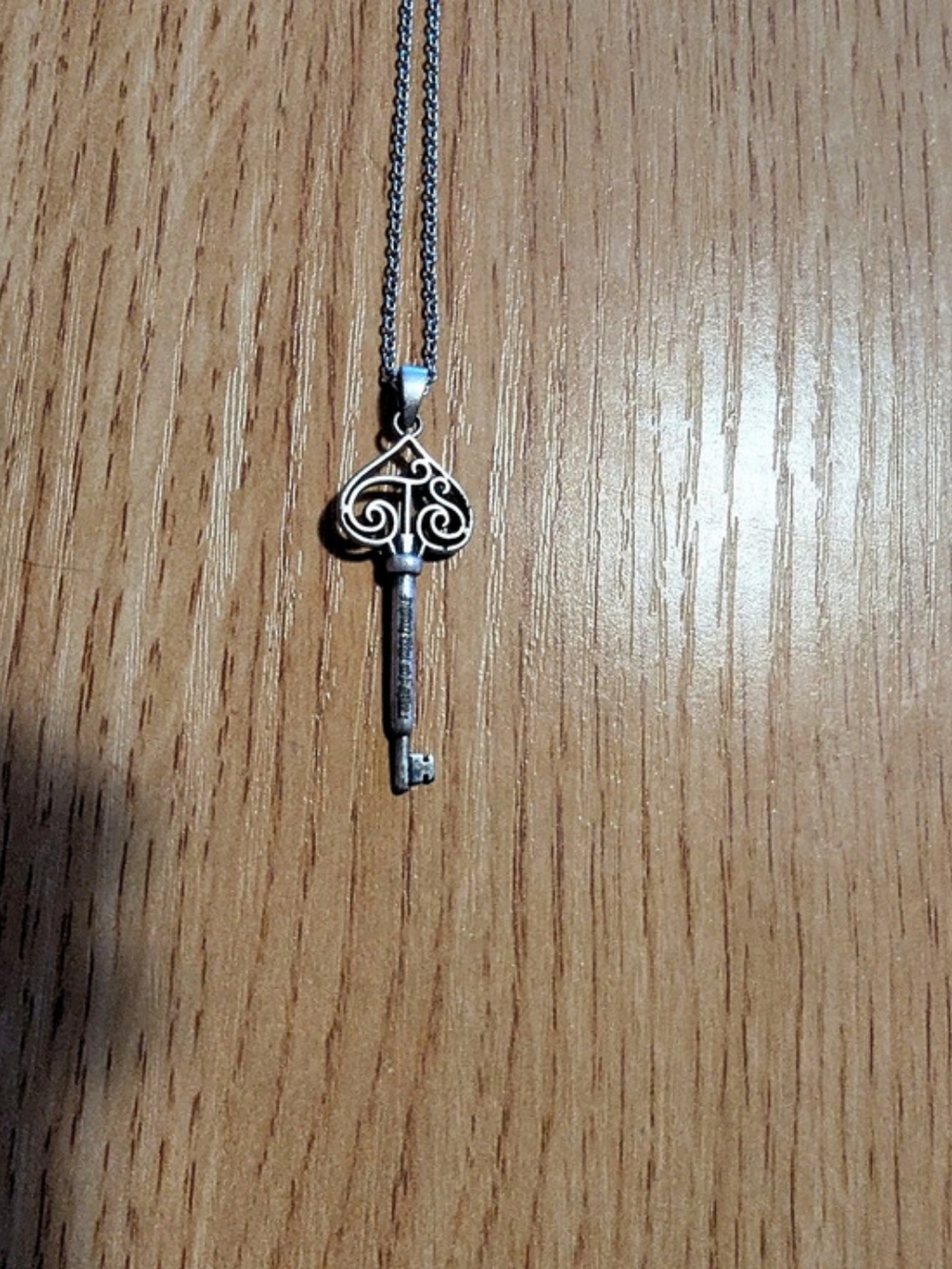 Taylor Swift Capture It Remember It Vault Key Necklace Silver